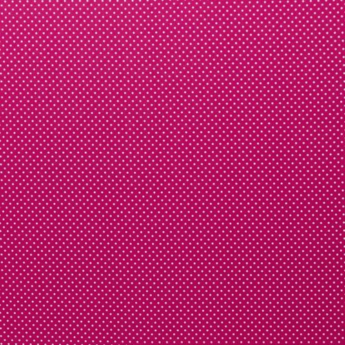 Baumwolle Tupfen 2mm pink